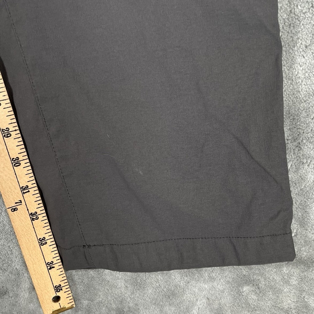 Eddie Bauer Lined Canvas Pants Mens 38x32 Fleece Flannel Workwear Brown - Picture 9 of 9